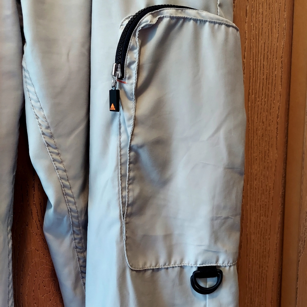 Y2K Levi's Silvertab Utility Cargo Convertible Beige Pants 34" X 34" - Picture 2 of 9